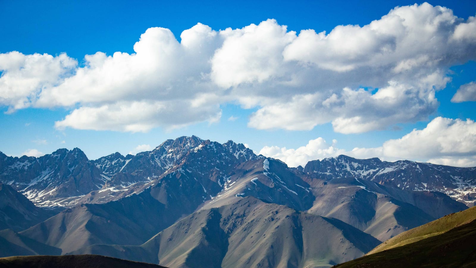 The Tian Shan mountains of Kyrgyzstan